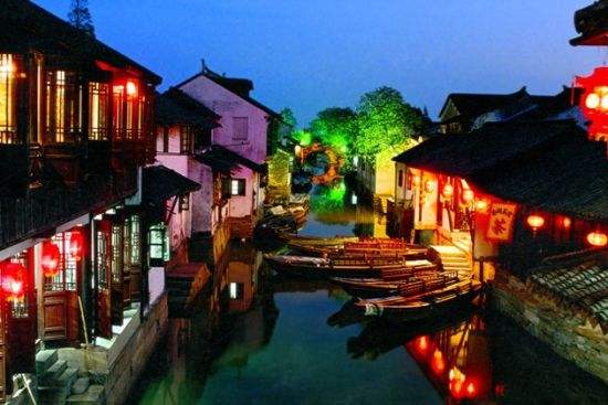 D1：周莊古鎮