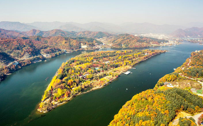 加平南怡島(韓劇冬季戀歌拍攝場景)
