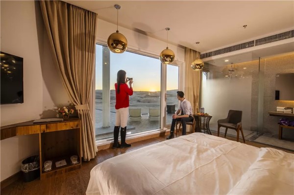 響沙灣蓮花渡假酒店外景房-沙漠中的蓮花(安排外景房)