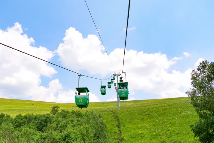 草原纜車-黃花溝地質公園(含相會敖包秀)
