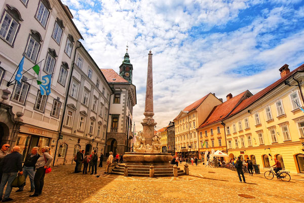 D5：市政廣場Town Square Ljubljana