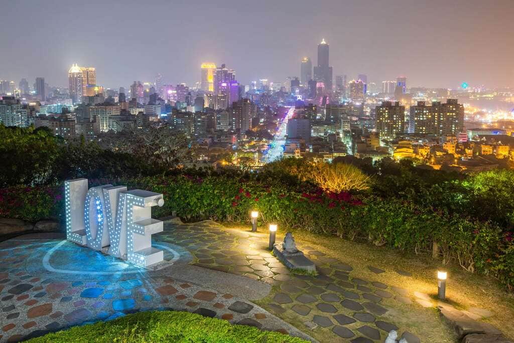 壽山情人觀景台(高雄旅遊網 提供)-壽山情人觀景台