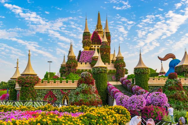 杜拜奇蹟花園Dubai Miracle Garden-不可思議的奇蹟