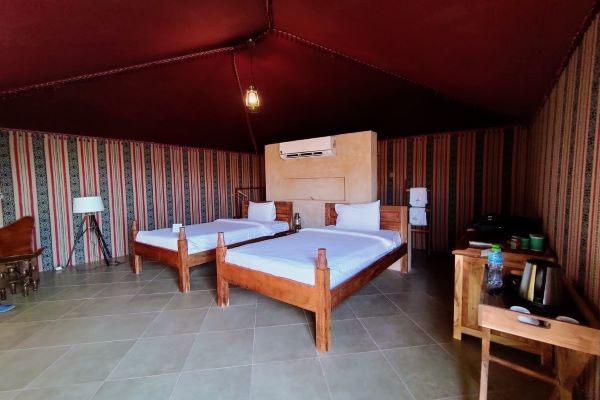 瓦西巴沙漠帳篷圖片僅供參考、以實際預定結果為主。-住宿說明