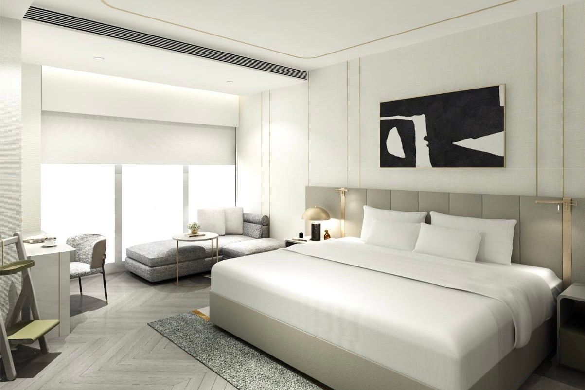 豪華客房一大床-台北漢來大飯店