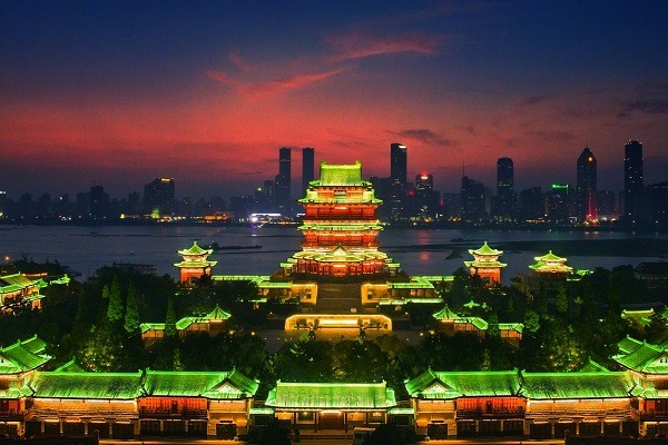 滕王閣-D5：滕王閣北園賞夜景