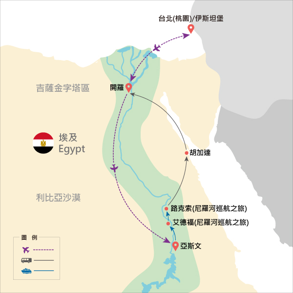 地圖僅提供路線示意參考，並未依照比例繪製，請見諒。-