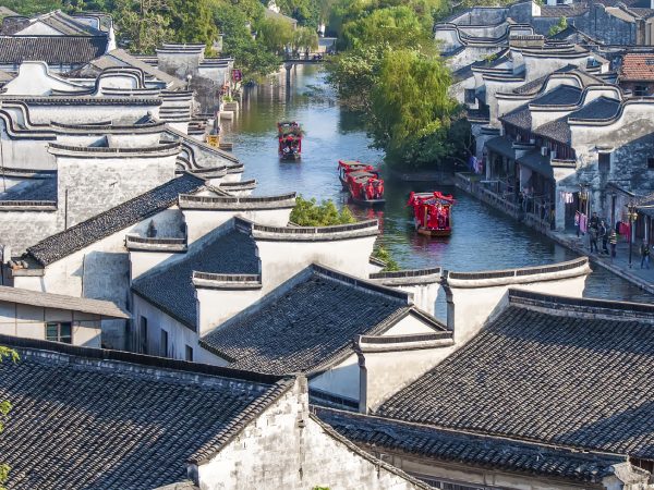 水上婚禮秀-水鄉三古鎮