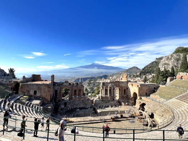 古希臘劇場-D9：古希臘劇場Teatro Antico di Taormina