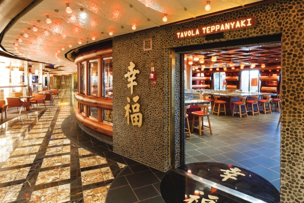 Tavola Teppanyaki-郵輪美食饗宴