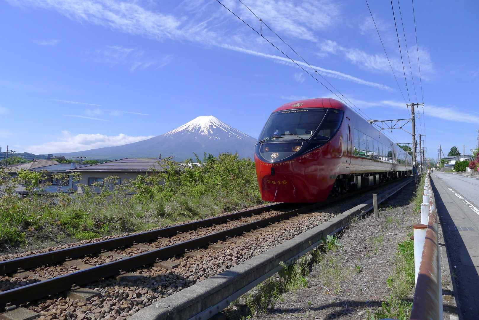 富士山急行電車(河口湖++大月)
