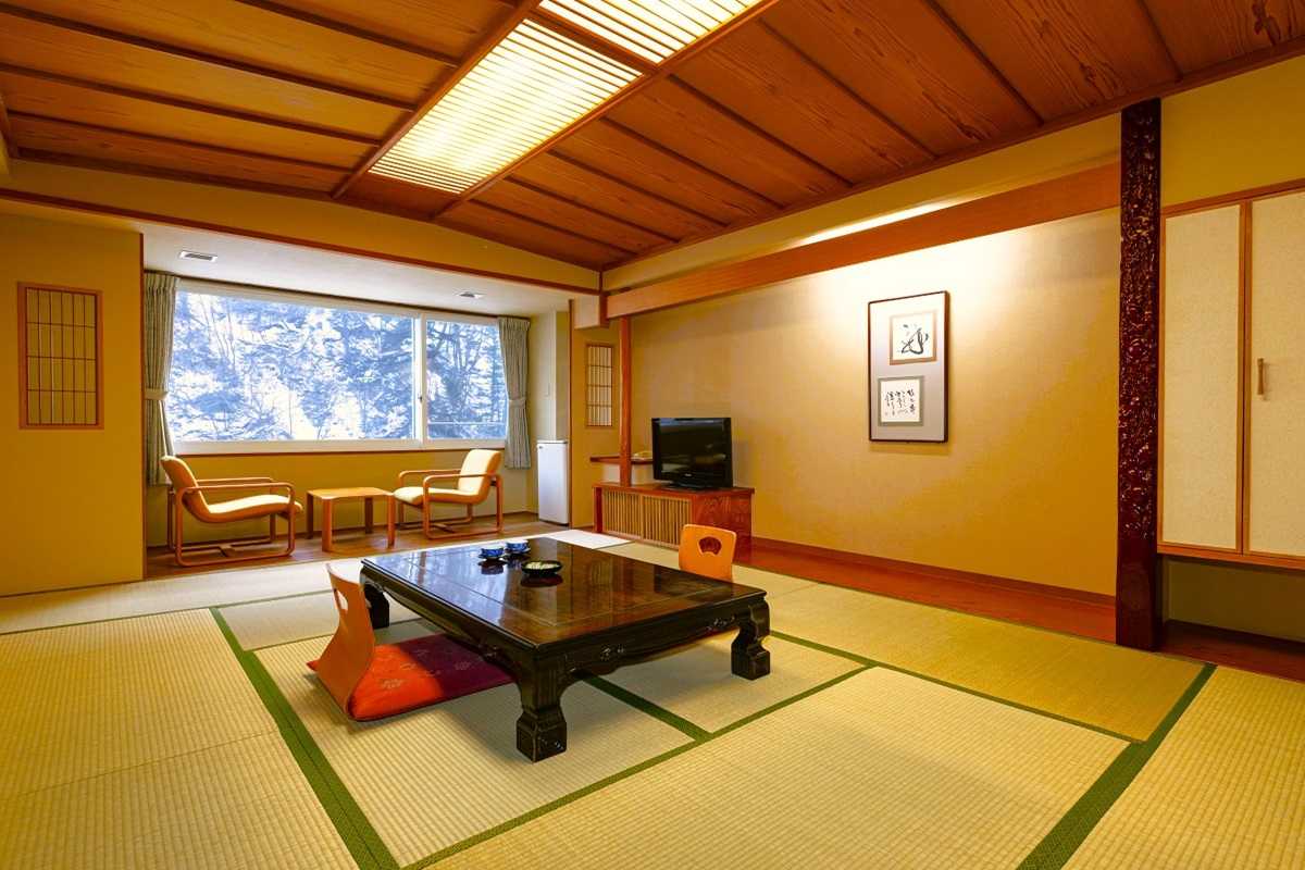 写真提供：NOGUCHI KANKO/禁止轉載-層雲峽：朝陽亭溫泉渡假村(乙晚；或朝陽RESORT)