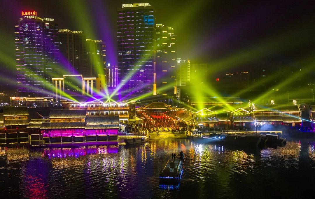 D2：穿紫河夜景