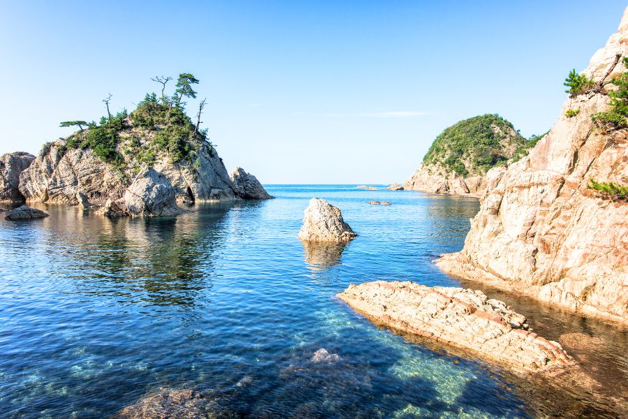 浦富海岸遊船
