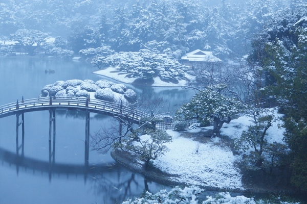 冬-D4：米其林星級景點~栗林公園