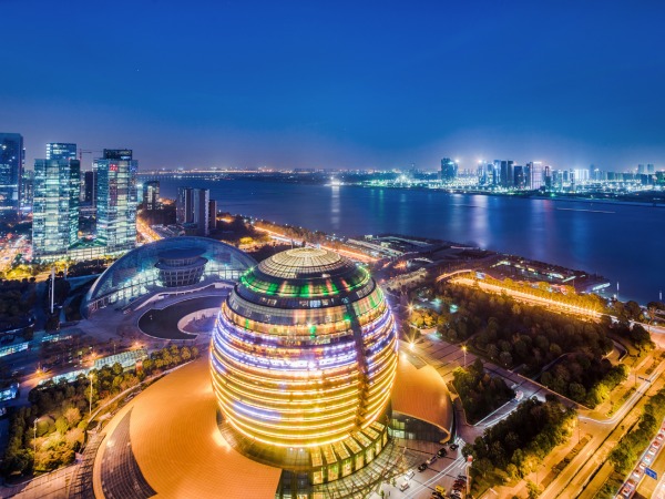 D1：錢江新城夜景