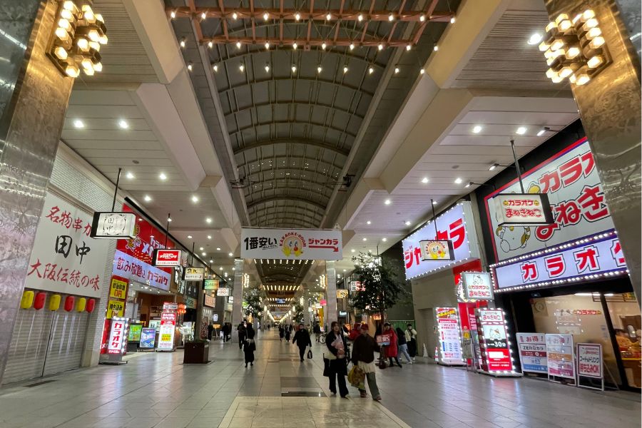 D5：松山大街道商店街