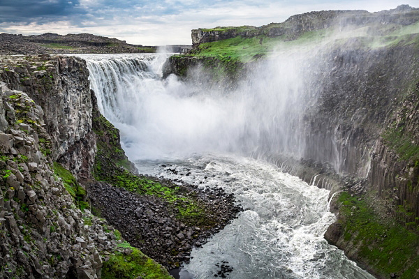 黛提瀑布 Dettifoss waterfall-D6：鑽石圈之旅Diamonds of the North