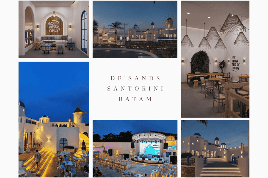 De'Sands Santorini網美餐廳拍照