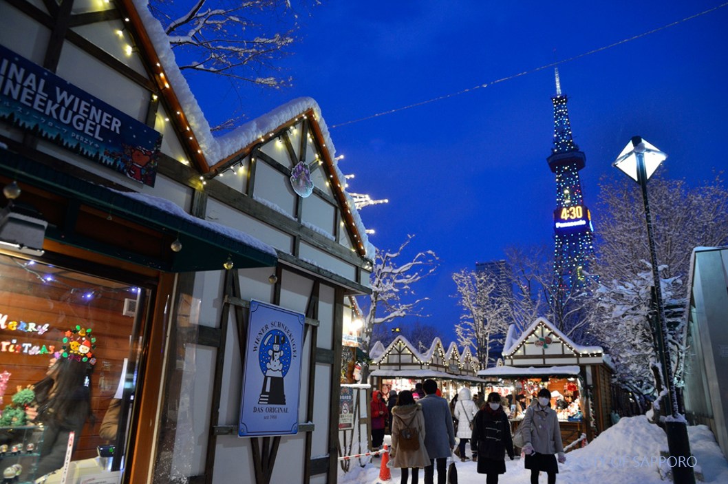 写真提供：CITY OF SAPPORO/禁止轉載-冬季限定聖誕市集