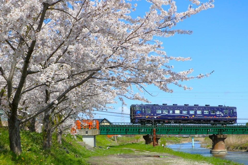 写真提供：道南いさりび鉄道/禁止轉載-湛藍海峽號鐵道之旅～移動餐廳(約1小時；午餐+甜點)