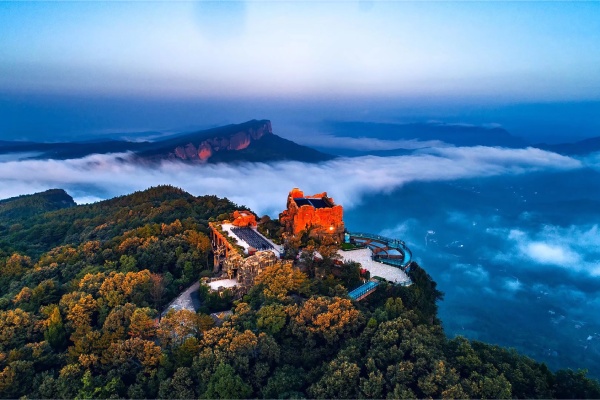 劍門關國家森林公園(含電瓶車+纜車+玻璃景觀台)