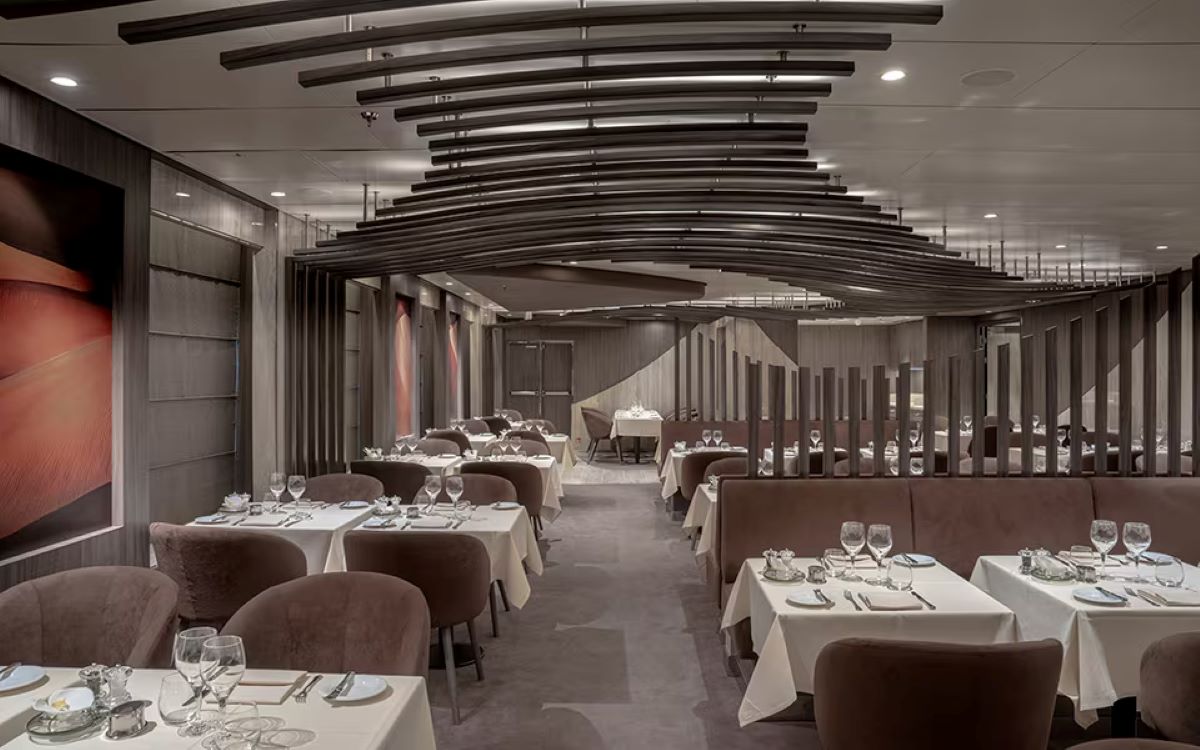 示意圖:主餐廳Les Dunes Restaurant-品味環球美食
