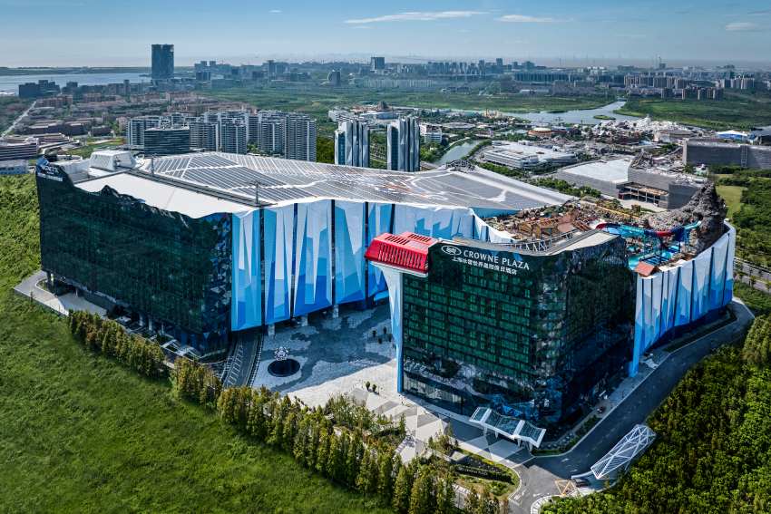 上海冰雪世界皇冠假日酒店-洲際酒店集團乙晚：上海冰雪世界皇冠假日酒店（2024年全新開幕）