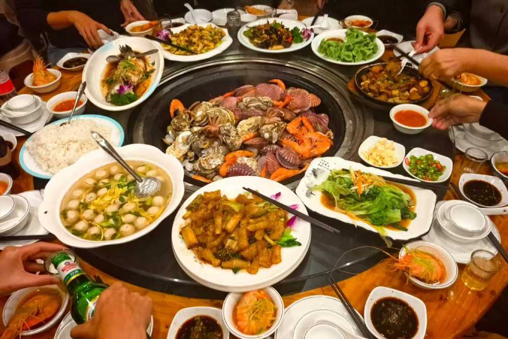 海鮮蒸鍋+每人波士頓龍蝦半隻-食在山東