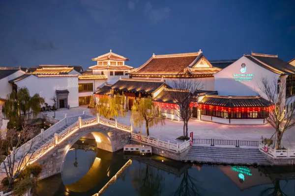 東晉水城開元名都度假酒店-夜宿蘇北烏鎮：東晉水城乙晚