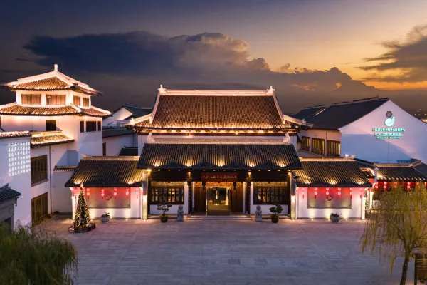 東晉水城開元名都度假酒店-夜宿蘇北烏鎮：東晉水城乙晚