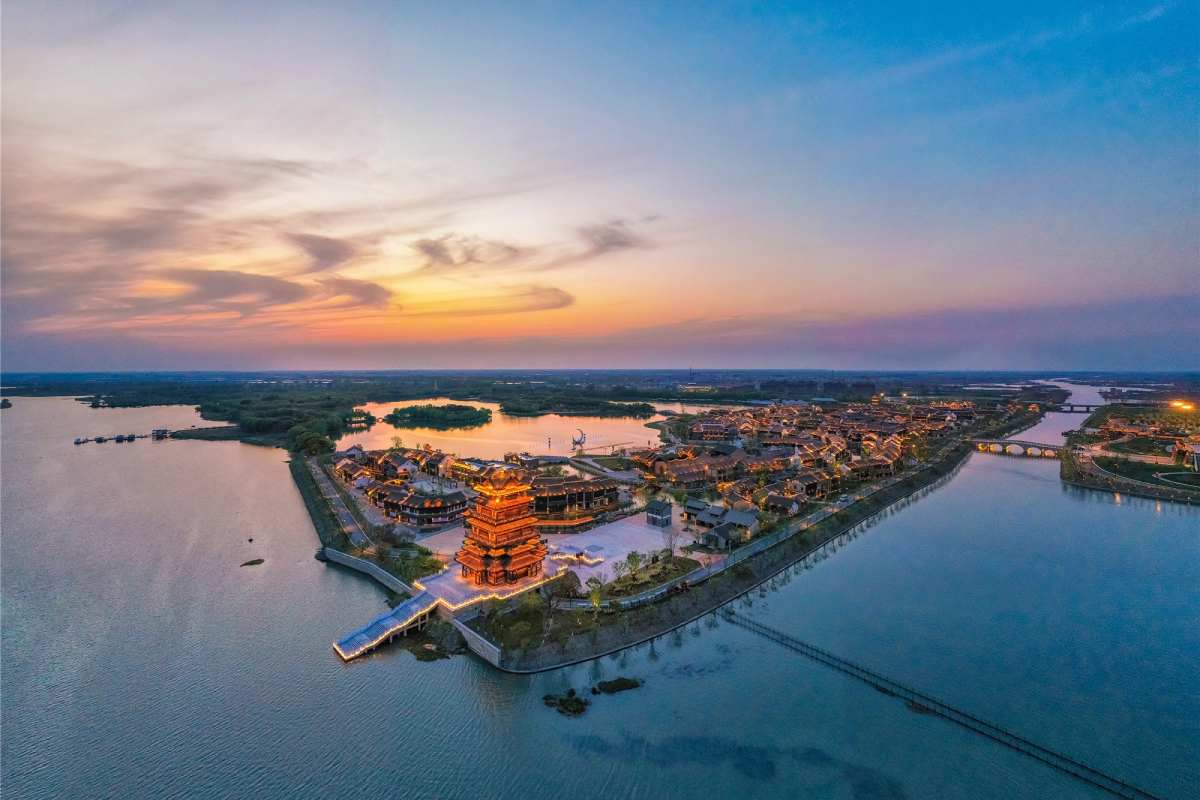 大縱湖旅遊度假區-蘇北第一湖：大縱湖旅遊景區